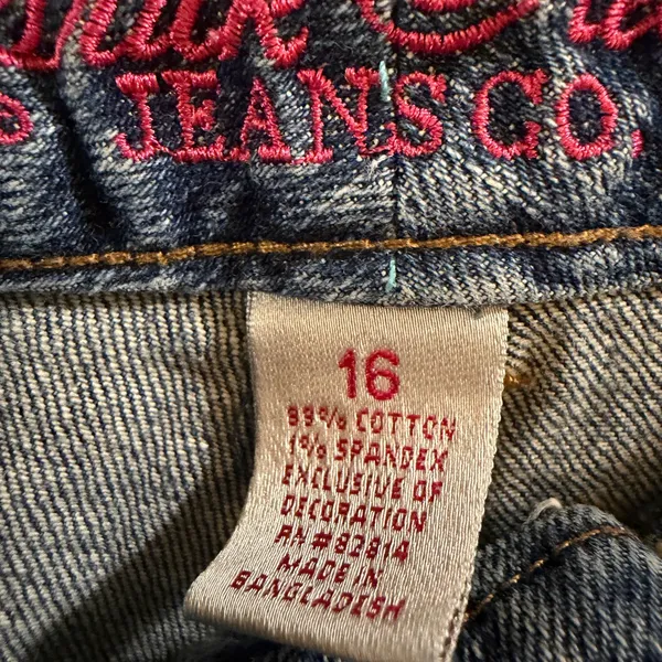 Duck Head Denim Bootcut Jeans in Blue Y2K - Image 5