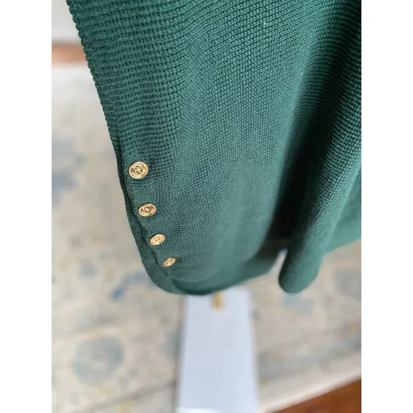Michael‎ Kors Knit Tunic Sweater Coastal Grandmother Quiet Luxury Cottagecore - Image 3