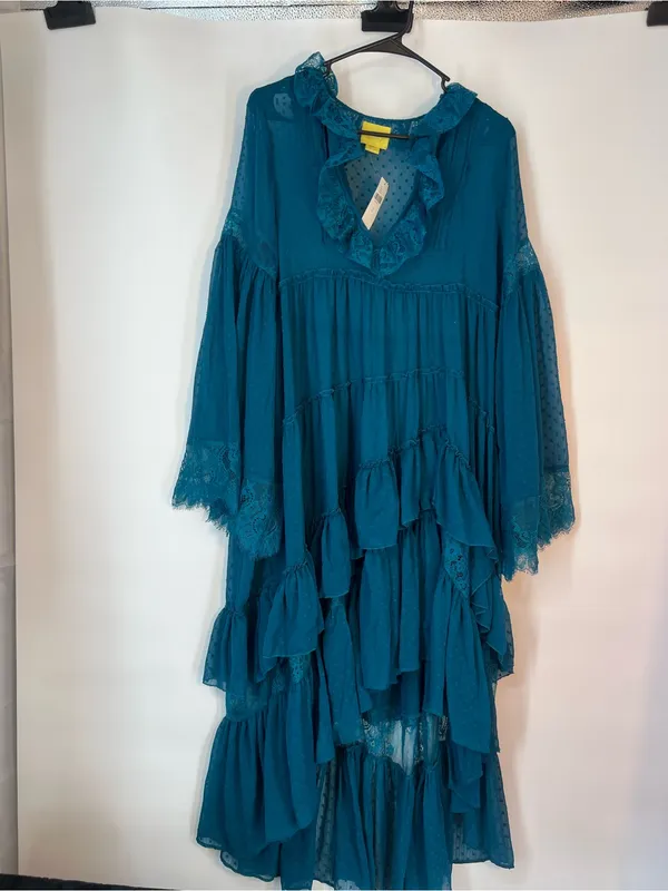 Anthropology Tiers of ruffles layer feminine silhouette NWT sold out online $168 - Image 3