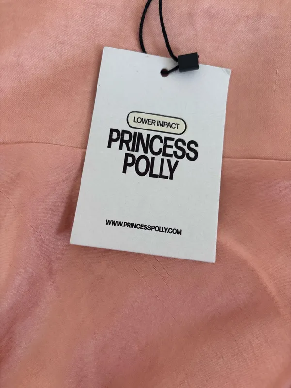 Princess Polly rosy pink silk dress - Image 5