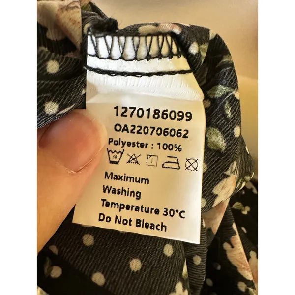 NWT Commense Floral Midi Dress Ruffle Sweetheart Neckline Spaghetti Straps New!! - Image 9