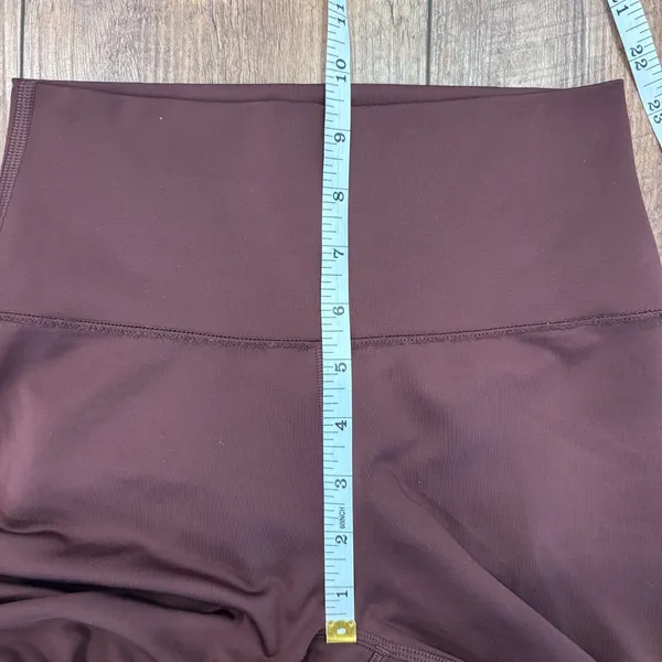 Alo Yoga High Waist Airlift Leggings Brown Sz S 28" Inseam Activewear Yoga READ - Image 7