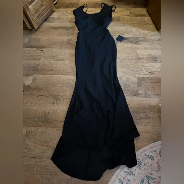 Lulu's Captivating Perfection Black Backless Sleeveless Maxi Dress - Image 7