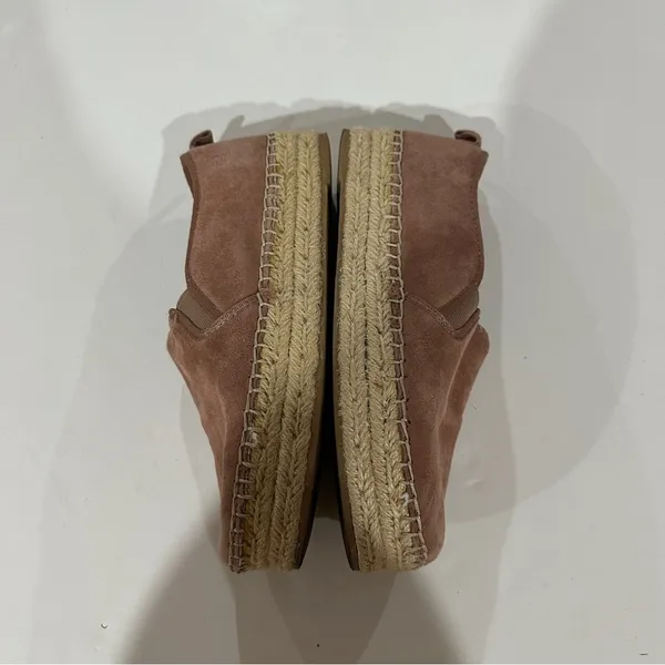 Sam Edelman Pink Carrin Velvet Platform Espadrille Slip On Shoes Size‎ 7 - Image 4