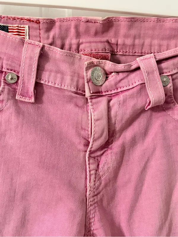 True Religion Pink Skinny Jeans - Image 2