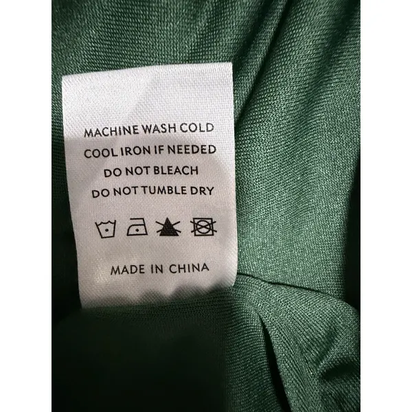 Baltic Born‎ Stockholm Smocked Dress Forest Green Women's Size 2XL - Image 14