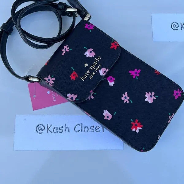Kate Spade New York Black Phone Crossbody - Image 2