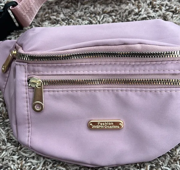 Baby Pink Adjustable Fanny Pack - Image 3