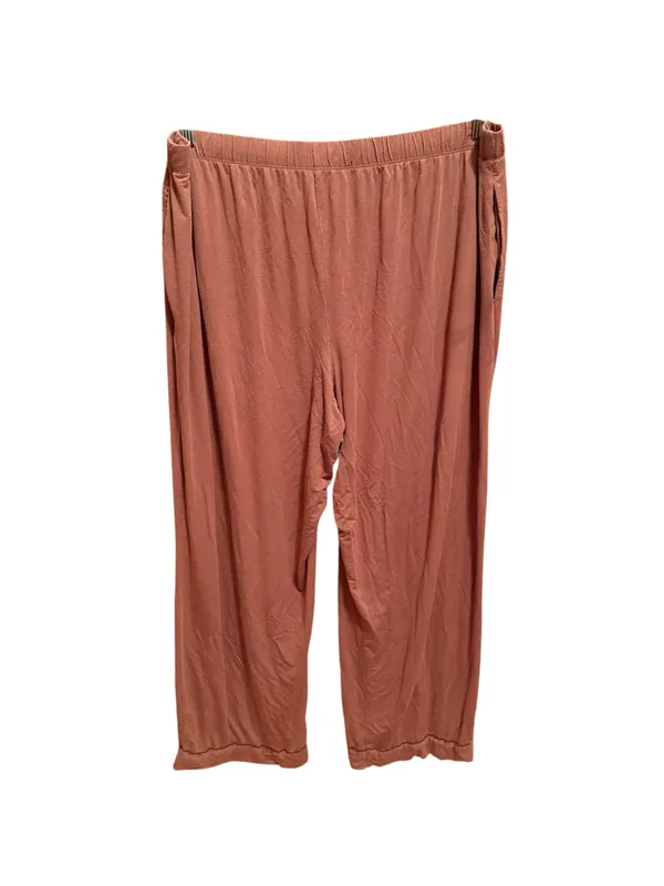 Victoria's Secret Terracotta Wide-Leg Lounge Pants - Image 2