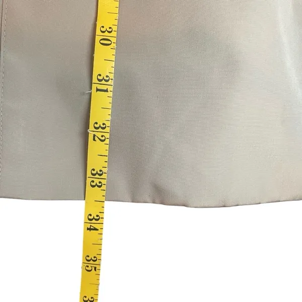 London Fog Women’s Trench Coat Tan Medium 3 Button Spring Rain Casual‎ Neutral - Image 13