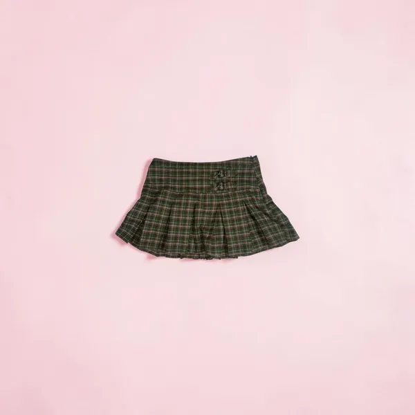 Forever 21 Plaid brown & green skater skirt - Image 2