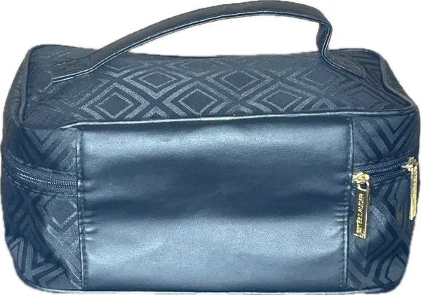 Estée Lauder makeup bag black diamond print - Image 4