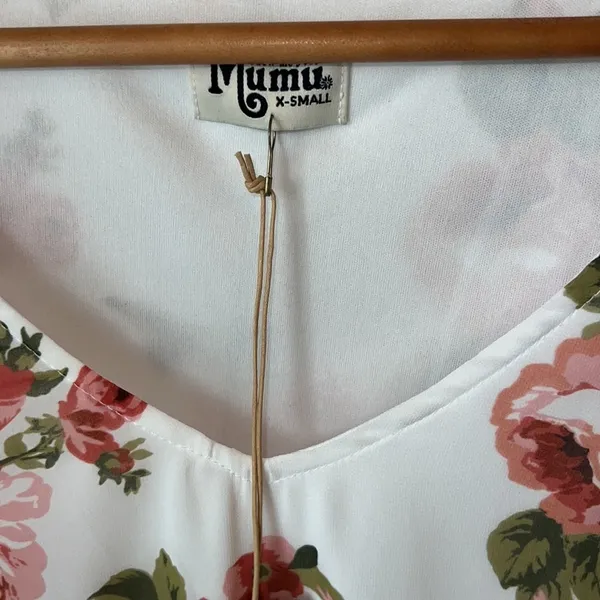 Show Me Your Mumu Floral Rosie Posie Birdie Ruffle Dress, Size XS NWT - Image 4