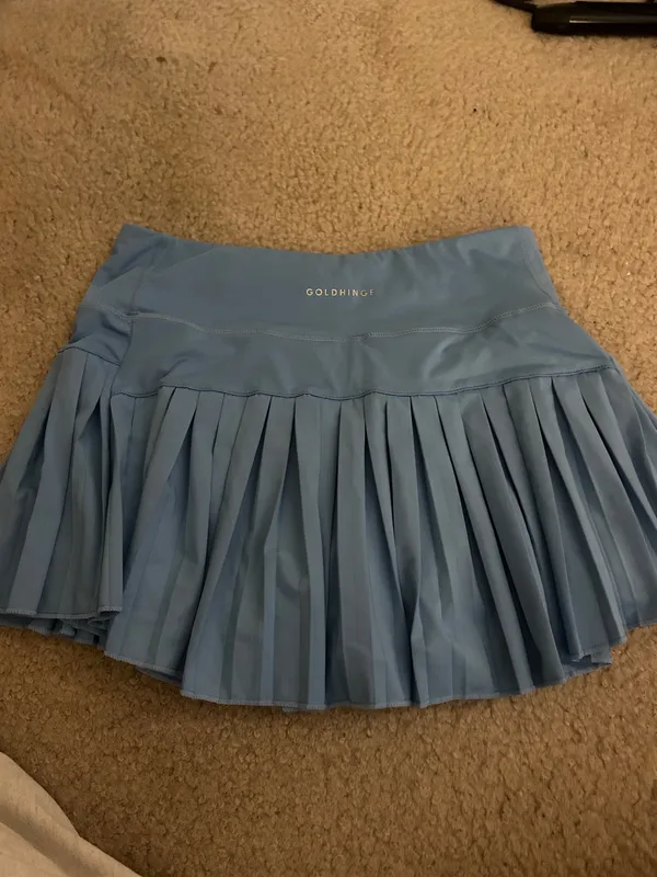 Gold Hinge Skirt Tennis Pleated - Image 2