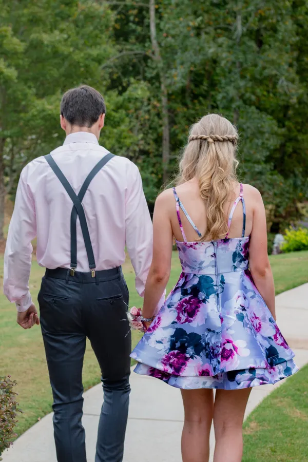 Speechless Floral Homecoming/prom Dress - Image 6