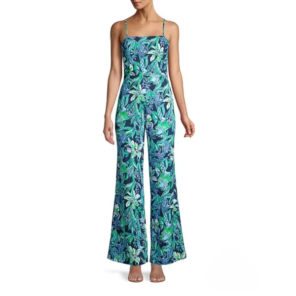 Lilly Pulitzer NILA JUMPSUIT SIZE 0 - Image 3