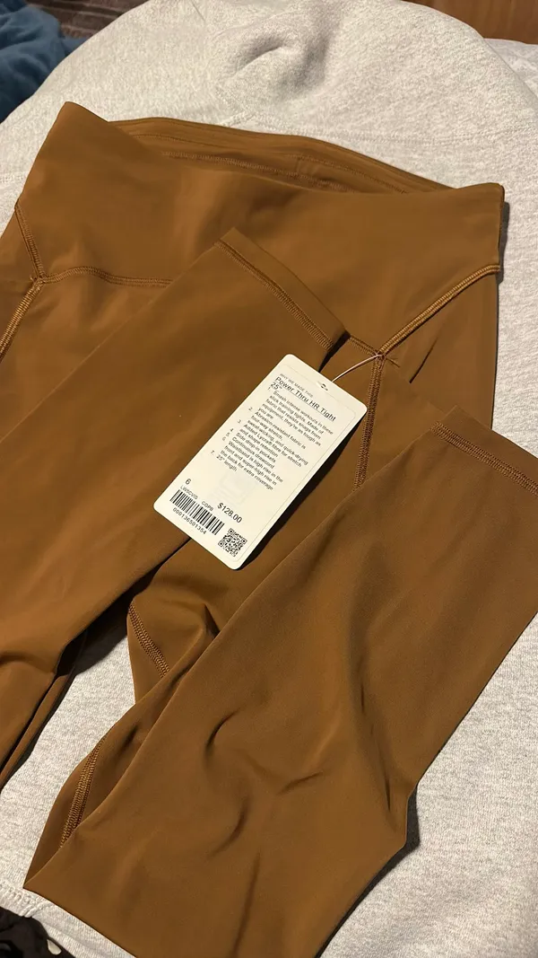 Lululemon Power Thru Leggings 25" - Image 7