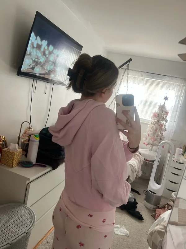 Lululemon Pink Scuba Oversized Half-Zip - Image 4