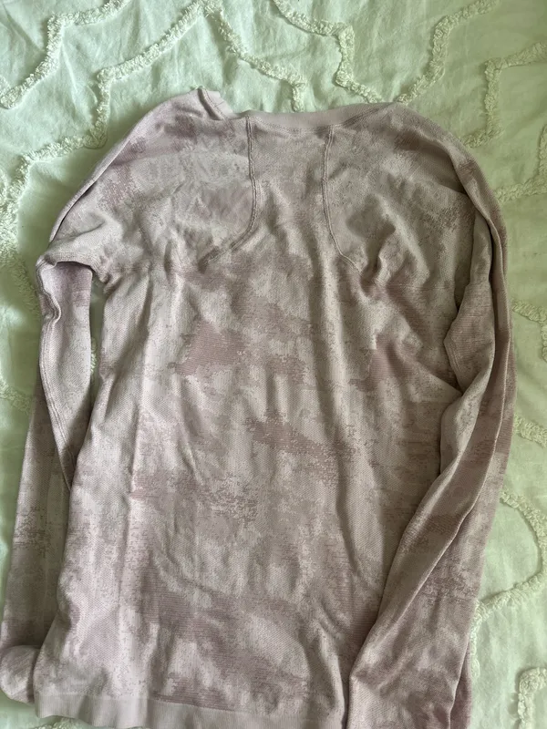 Pink Camo Athleta Long Sleeve - Image 3