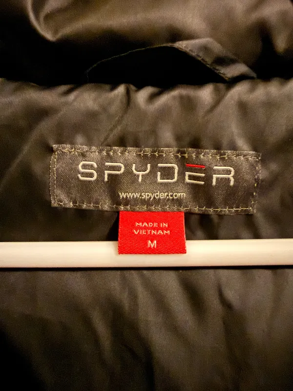 Spyder Puffer Jacket Hooded - Image 3