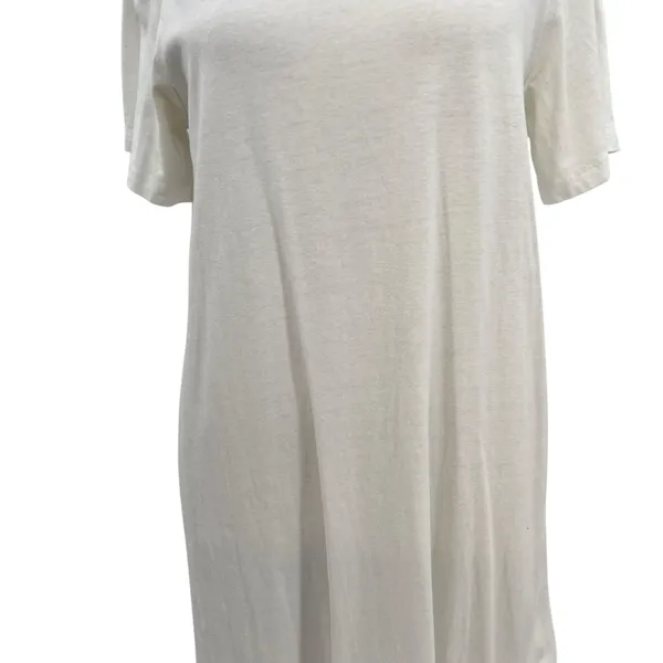 Tuckernuck Pomander‎ Place Zoe Maxi Tee Dress Short Sleeve White Size Medium - Image 6