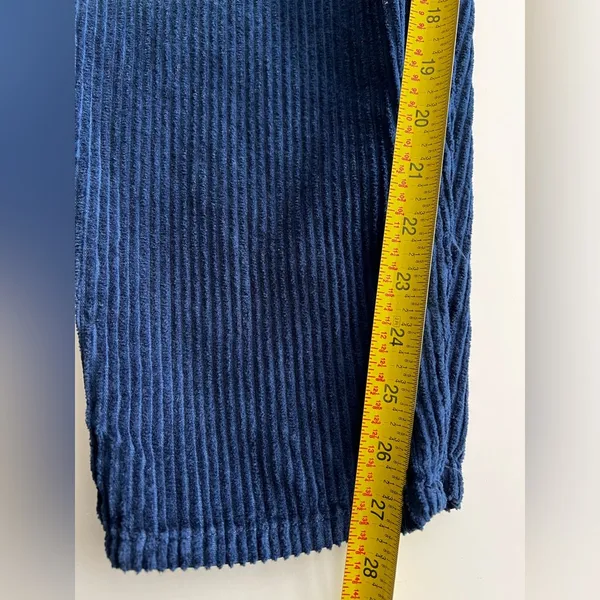 Free People yardley tapered trousers navy blue corduroy barrel 2 - Image 6