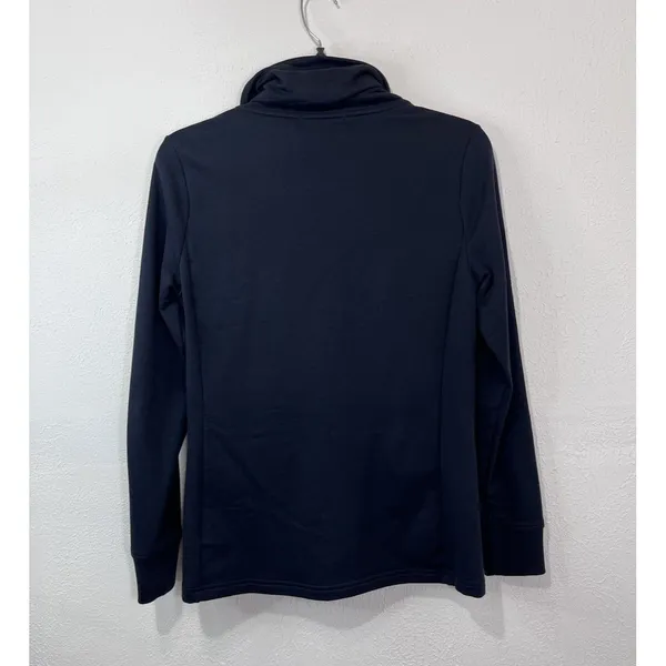 Lauren Ralph Lauren Jacket Womens Small Black Pink Full Zip Track Crest Athletic - Image 2