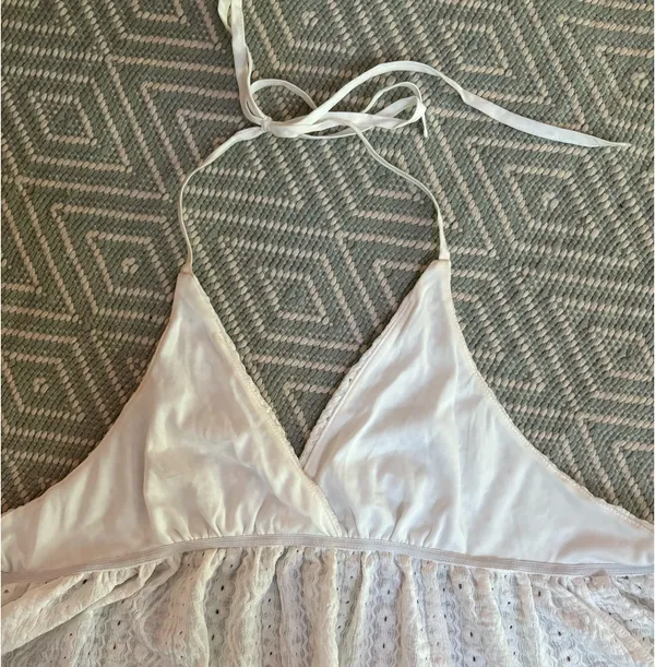 Backless white top - Image 4