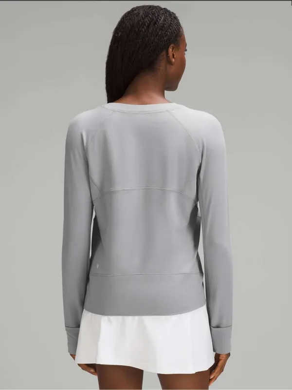 Lululemon Its Rulu Run Classic-Fit Crew Fleece in Rhino Grey - Size 8 - Image 2