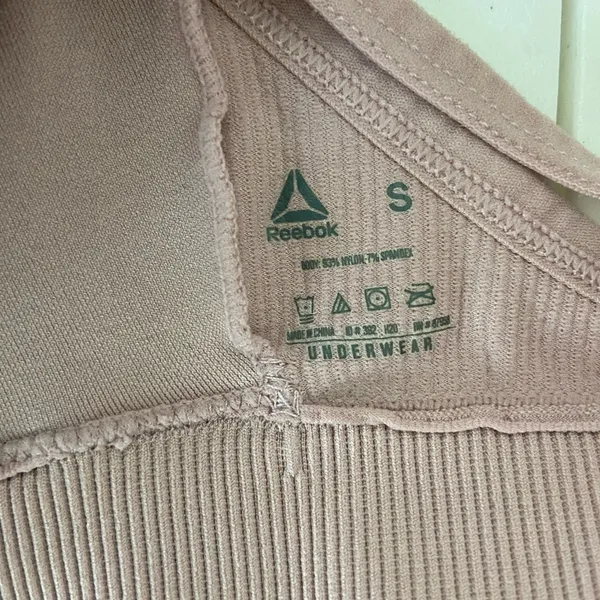 NWOT | Reebok women’s plunge bralette‎ sports bra — small - Image 5
