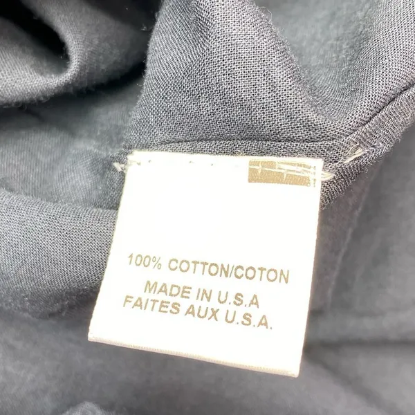 MISA Noemi Off‎ Shoulder Cotton Dress Navy - Image 4