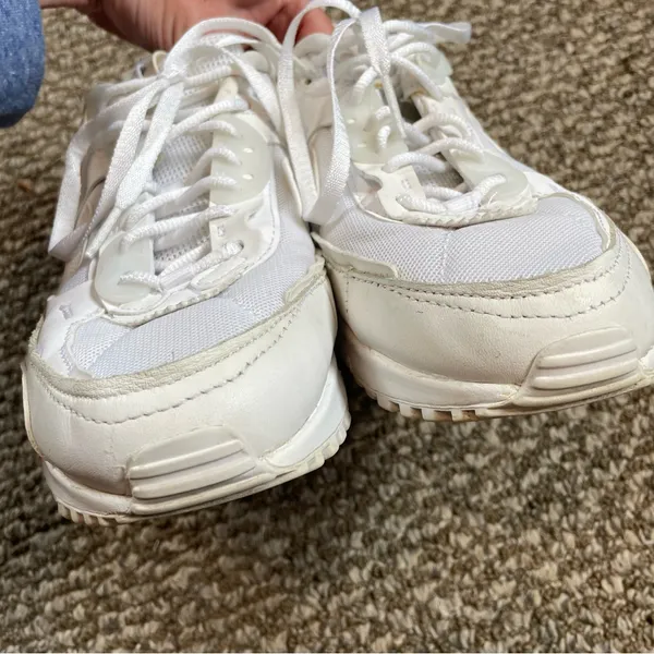Nike Air Max 90 Futura Triple White Shoes Sneakers DM9922-101 - Image 5