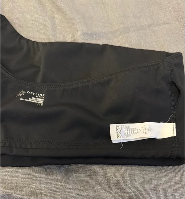 Aerie OFFLINE Sports Bra One-Shoulder - Image 2