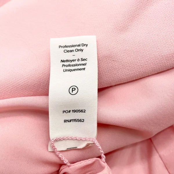Cinq À Sept Womens Sharon Dress 8 Pink Asymmetrical Party Date Night‎ Glam HOCO - Image 13
