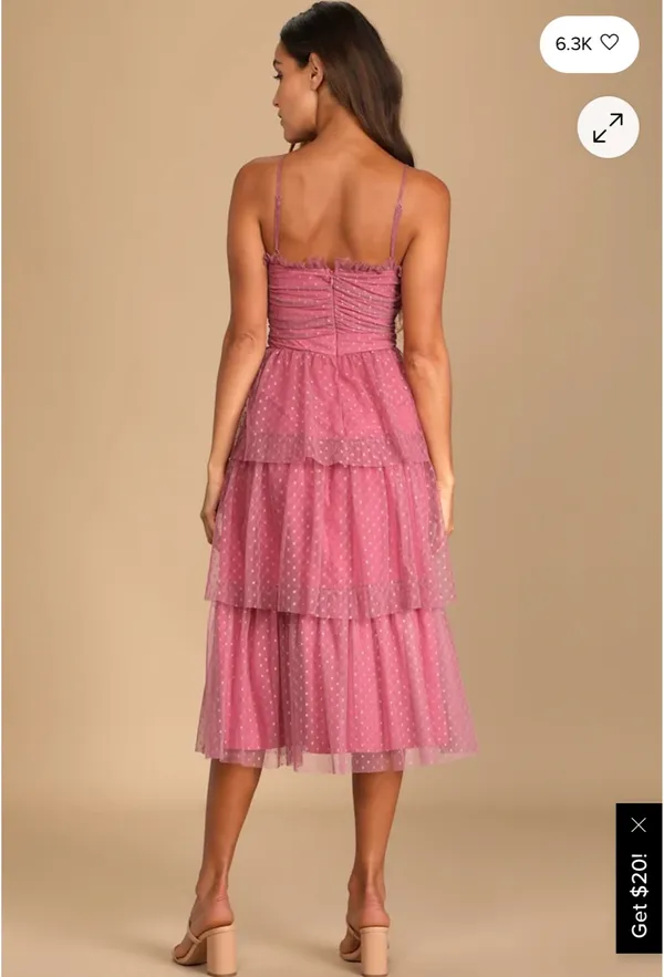 Lulus Midi Dress - Image 2