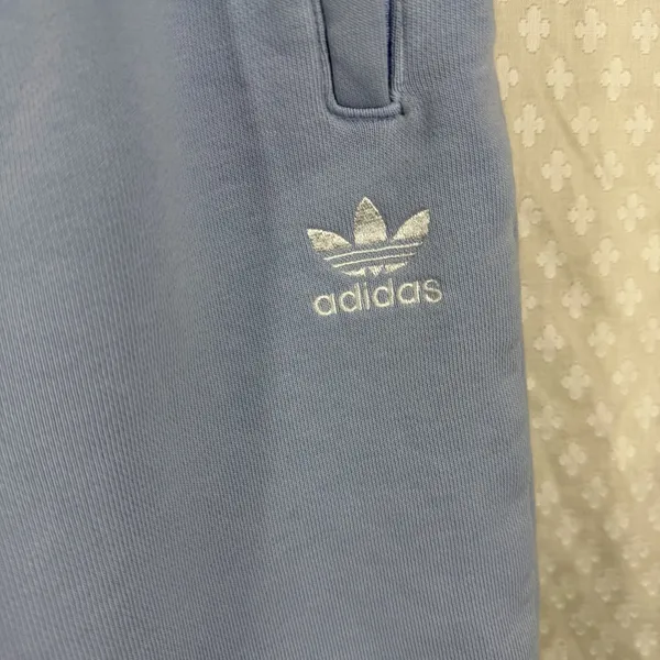 Adidas Light Purple High‎ Rise Sweat Shorts - Image 2