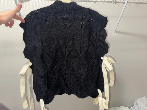Mable Sweater Top Black Size M - Image 2