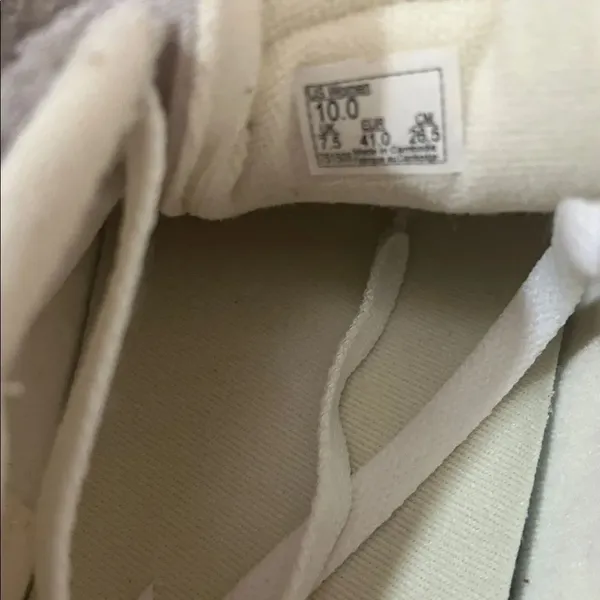 Vans Seldan Hairy Sneakers - Light Grey, Size 10, NWOT - Image 9