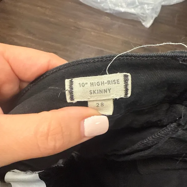 Madewell Women's High Rise‎ Jeans - Black - Image 2