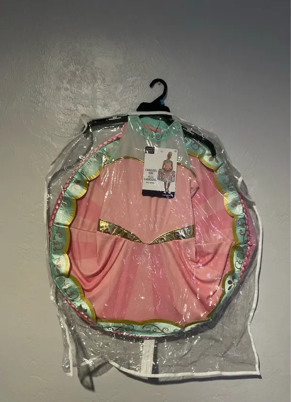 Girl’s carousel costume size 12/14 Pink - Image 2