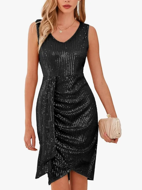 Black sequins Grace Karin dress - Image 5