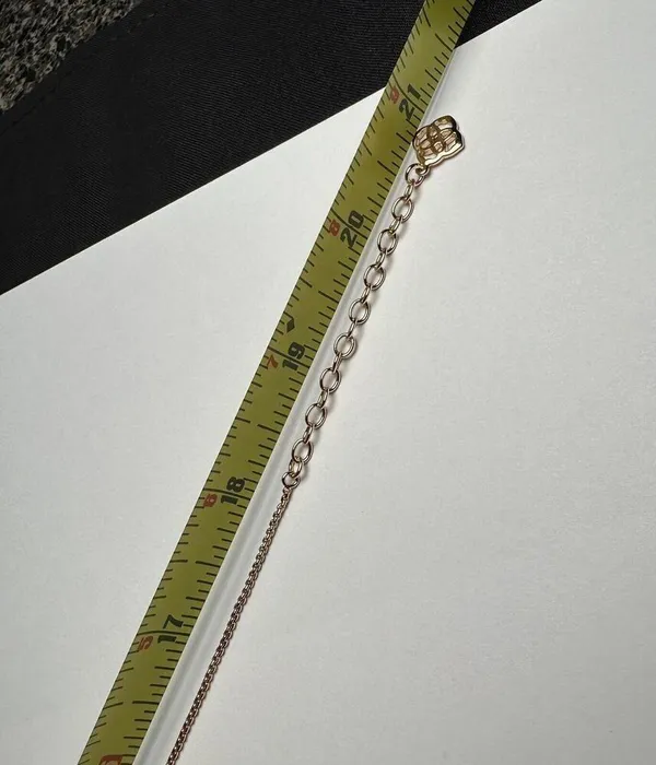 Kendra Scott Leanor Druzy Pendant Rose Gold Tone Necklace Adjustable Length - Image 10