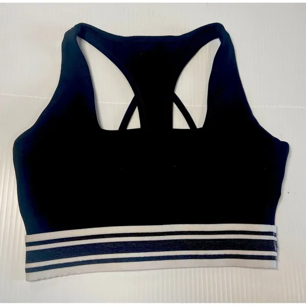 Buffbunny Women's Assasin Sports Bra Black‎ White Size S Small Sporty Yoga - Image 2
