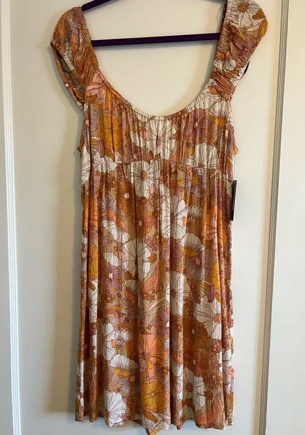 Volcom floral sun dress - Image 3