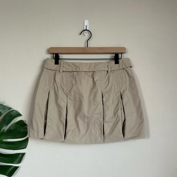 Vintage 90's Express Pleated Bubble Mini Skirt - Image 9