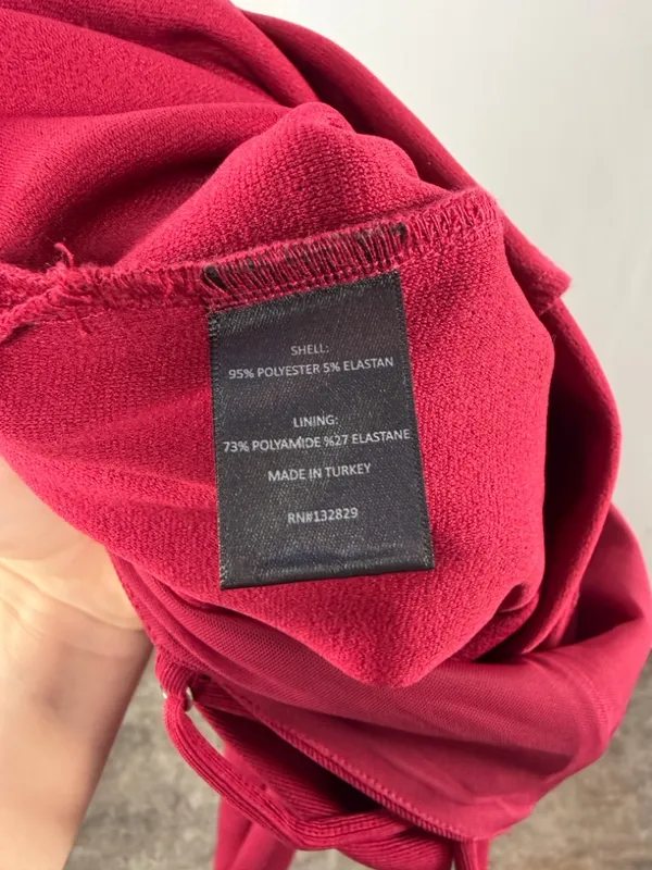 NBD x Revolve Jerick Catsuit Jumpsuit in Burgandy‎ Size Large - Image 6