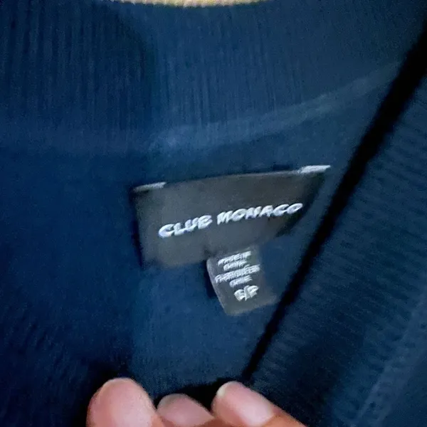 Club Monaco small blue wool sweater‎ - Image 5