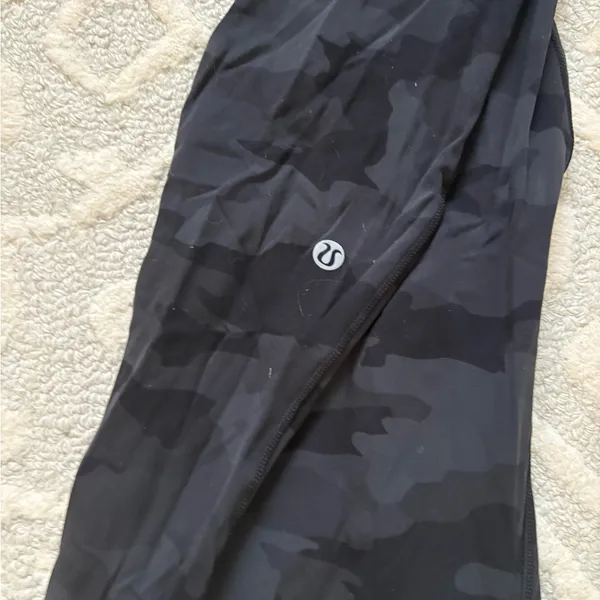 Lululemon Black Camo Leggings - Image 2