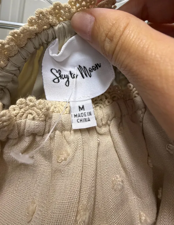 Sky to Moon Dress Strapless Mini - Image 3