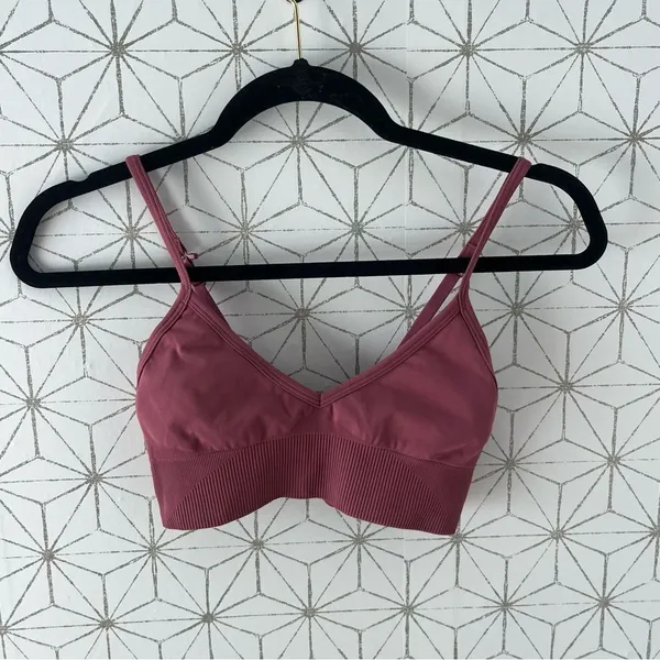 Lululemon Ebb To Street Bra II Moss Rose - Image 4